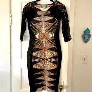 Codigo bodycon jewel dress